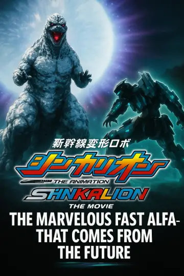 Poster to the movie "Shinkansen Henkei Robo Shinkalion The Movie: The Marvelous Fast ALFA-X That Comes From the Future" #965714