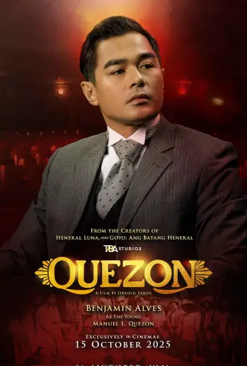Poster to the movie "Quezon" #658723