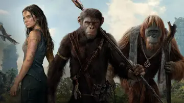 Backdrop to the movie "Kingdom of the Planet of the Apes" #557953