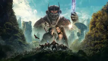 Backdrop to the movie "Kingdom of the Planet of the Apes" #557961