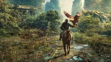 Backdrop to the movie "Kingdom of the Planet of the Apes" #557983