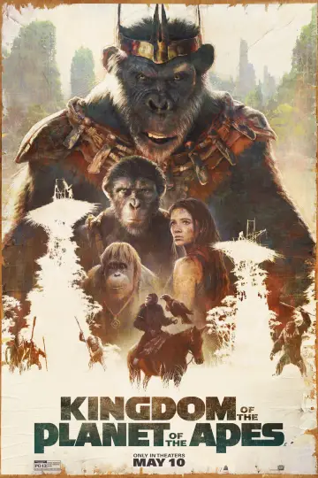 Poster to the movie "Kingdom of the Planet of the Apes" #558129