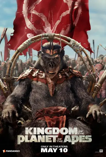 Poster to the movie "Kingdom of the Planet of the Apes" #558157