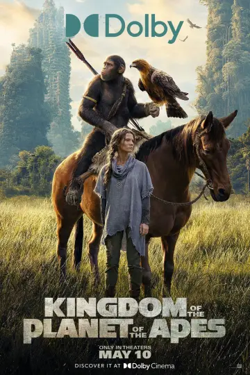 Poster to the movie "Kingdom of the Planet of the Apes" #558163