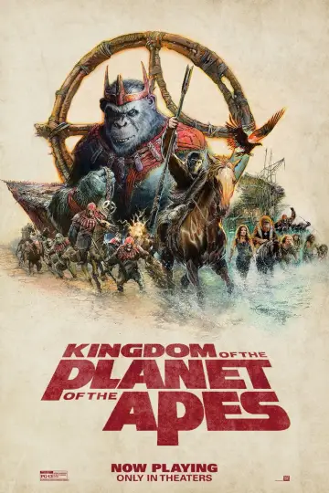 Poster to the movie "Kingdom of the Planet of the Apes" #558194