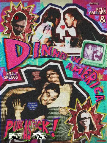 Poster to the movie "Dinner in America" #1202722