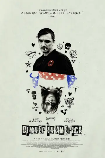 Poster to the movie "Dinner in America" #873356