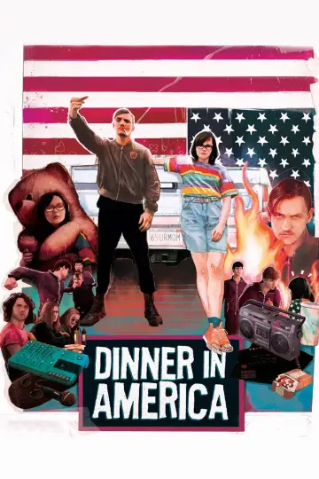 Poster to the movie "Dinner in America" #873357