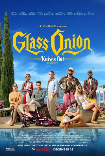 Poster to the movie "Glass Onion: A Knives Out Mystery" #837027