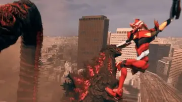 Godzilla vs. Evangelion: The Real 4-D poster