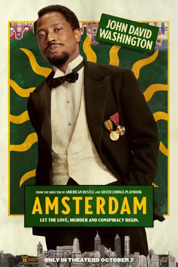 Poster to the movie "Amsterdam" #74288