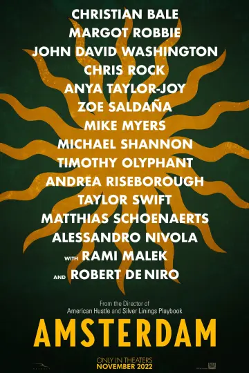 Poster to the movie "Amsterdam" #74289
