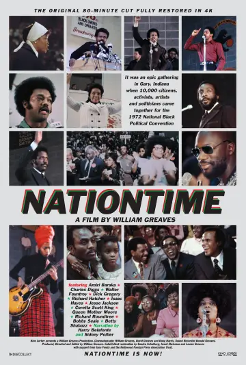 Poster to the movie "Nationtime: Gary" #1164354