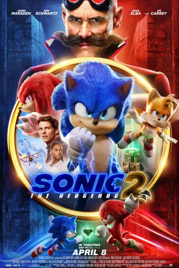 Poster to the movie "Sonic the Hedgehog 2" #563906
