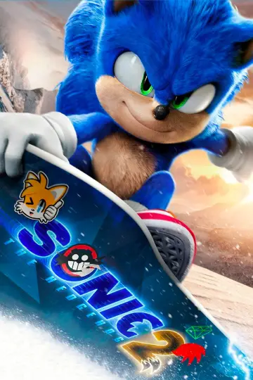 Poster to the movie "Sonic the Hedgehog 2" #563950