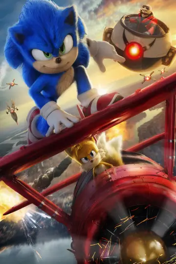 Poster to the movie "Sonic the Hedgehog 2" #563953