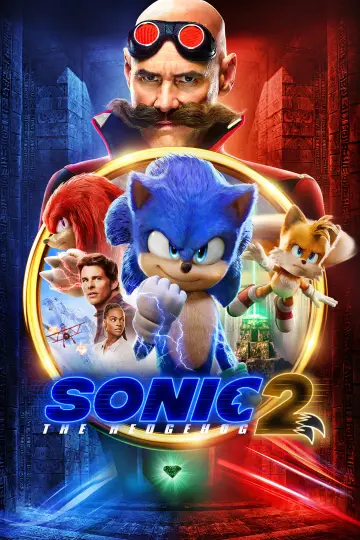 Poster to the movie "Sonic the Hedgehog 2" #563960