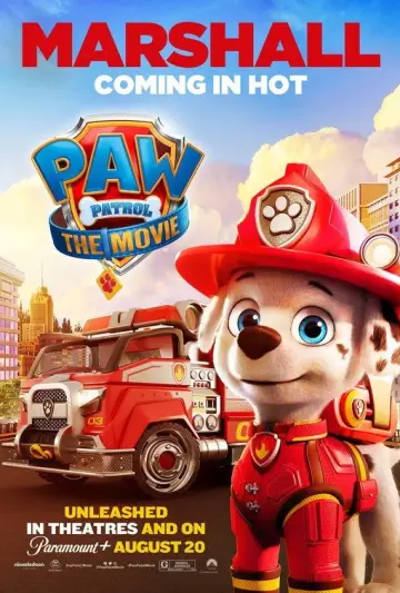 Poster to the movie "PAW Patrol: The Movie" #748379