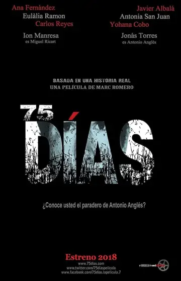 75 días poster
