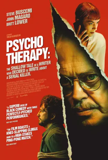 Poster to the movie "Psycho Therapy: The Shallow Tale of a Writer Who Decided to Write About a Serial Killer" #597810