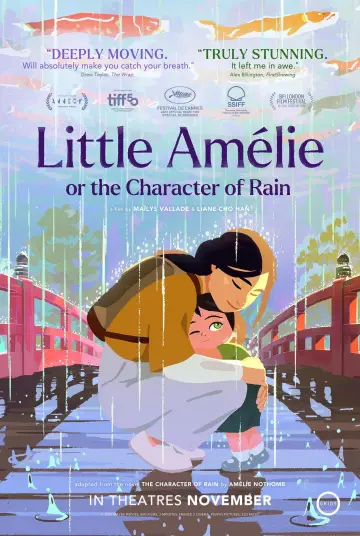 Poster to the movie "Little Amélie or the Character of Rain" #762163