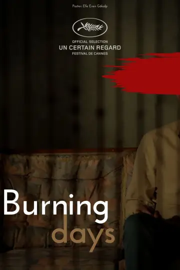 Poster to the movie "Burning Days" #1051346