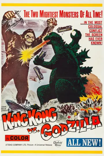 Poster to the movie "King Kong vs. Godzilla" #1027660