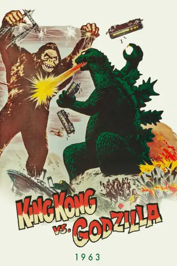 Poster to the movie "King Kong vs. Godzilla" #1027673