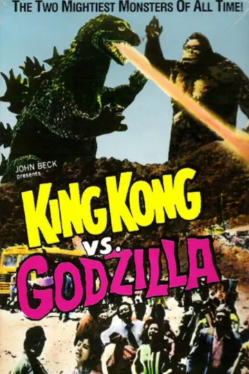 Poster to the movie "King Kong vs. Godzilla" #1027676
