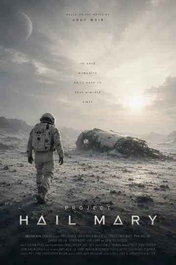 Poster to the movie "Project Hail Mary" #1155128