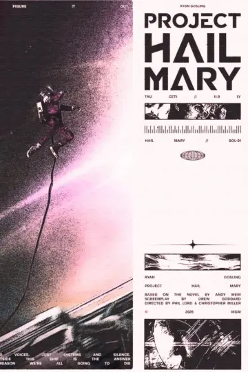 Poster to the movie "Project Hail Mary" #1196599