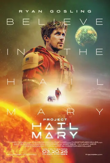 Poster to the movie "Project Hail Mary" #510624