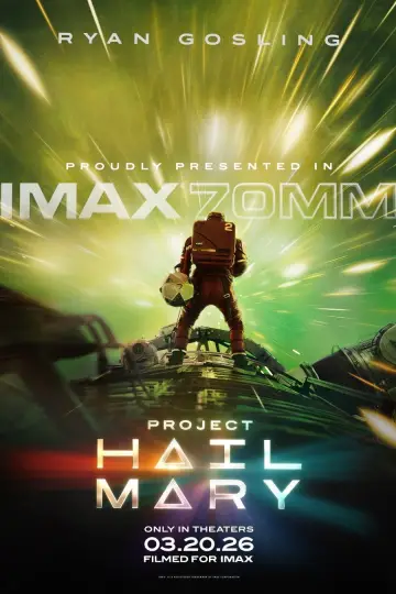 Poster to the movie "Project Hail Mary" #746292