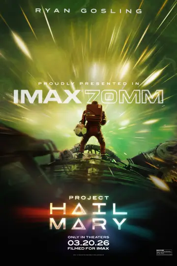 Poster to the movie "Project Hail Mary" #746293