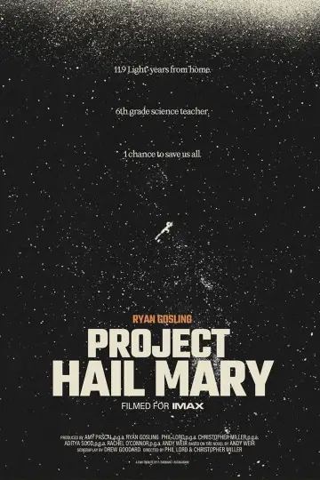 Poster to the movie "Project Hail Mary" #793892