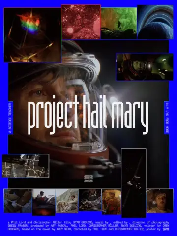 Poster to the movie "Project Hail Mary" #909007