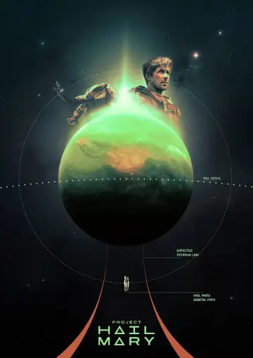 Poster to the movie "Project Hail Mary" #909008