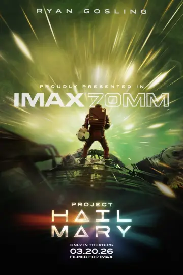 Poster to the movie "Project Hail Mary" #909017