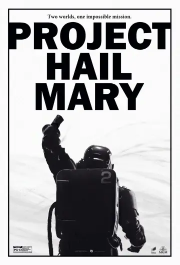 Poster to the movie "Project Hail Mary" #909027