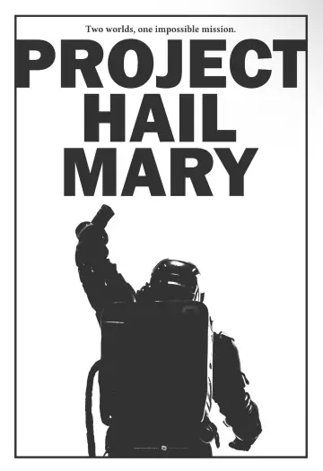 Poster to the movie "Project Hail Mary" #924709
