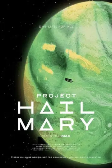 Poster to the movie "Project Hail Mary" #958421