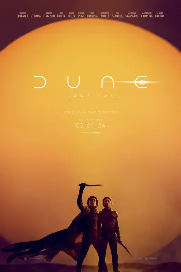 Poster to the movie "Dune: Part Two" #529228