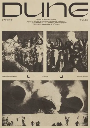 Poster to the movie "Dune: Part Two" #958986