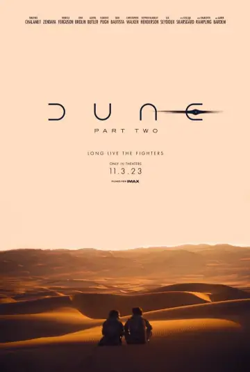 Poster to the movie "Dune: Part Two" #959013
