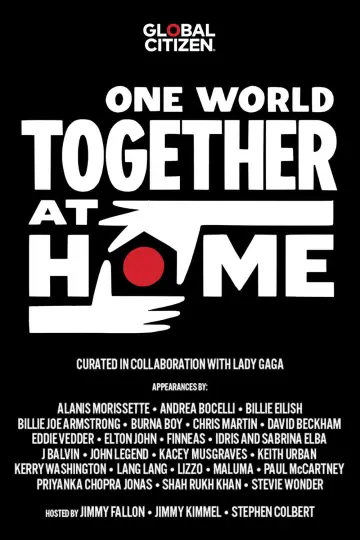Poster to the movie "One World: Together at Home" #1070069