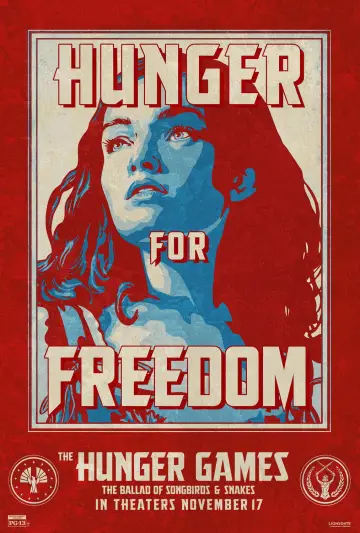 Poster to the movie "The Hunger Games: The Ballad of Songbirds & Snakes" #837949