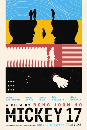 Poster to the movie "Mickey 17" #556523