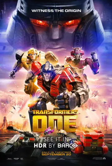 Poster to the movie "Transformers One" #568691