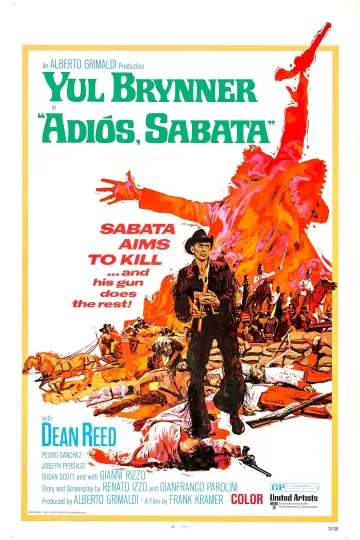 Poster to the movie "Adiós, Sabata" #1109065