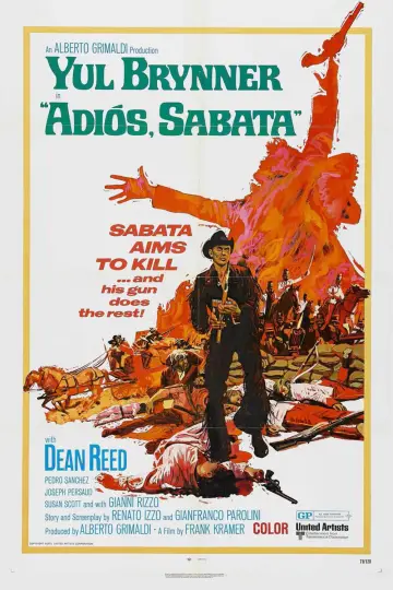 Poster to the movie "Adiós, Sabata" #1109067